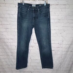 Frame L’ homme ankle skinny jeans size 34‎